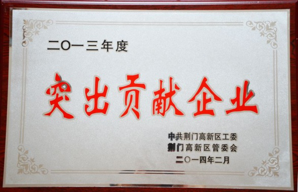 突出贡献企业