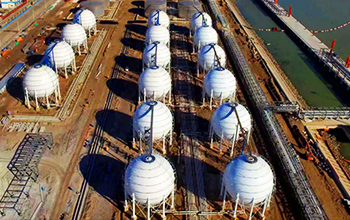 山东顺东港务有限公司16台3000m³LPG/丙烯球罐群